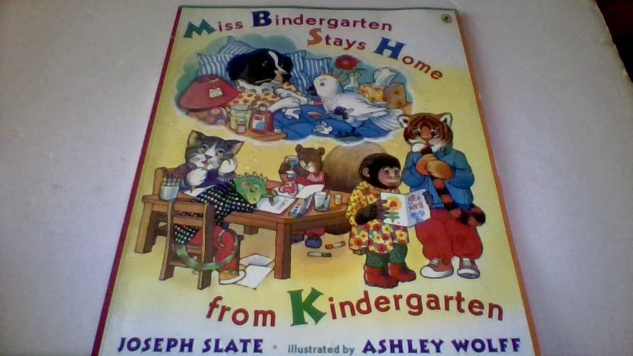 Cover of Miss Bindergarten Stays Home From Kindergarten
