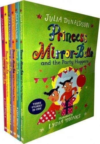 Julia Donaldson Princess Mirror-Belle Collection 6 Books Box set with GiftJournal