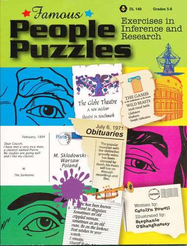 Cover of Famous People Puzzles