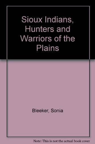 Cover of The Sioux Indians