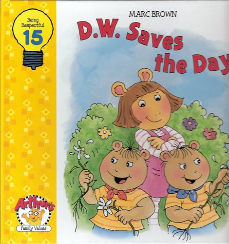 Cover of D.W. saves the day