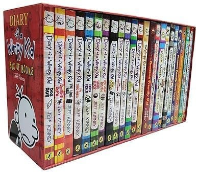 Jeff Kinney Diary of a Wimpy Kid 1 - 23 Books Boxed Set the Complete Collection