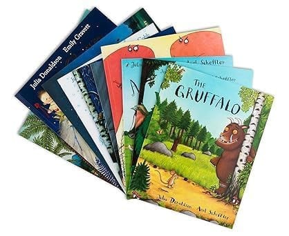Julia Donaldson X 10 Books Set Complete Collection Pack Includes Room on the Broom