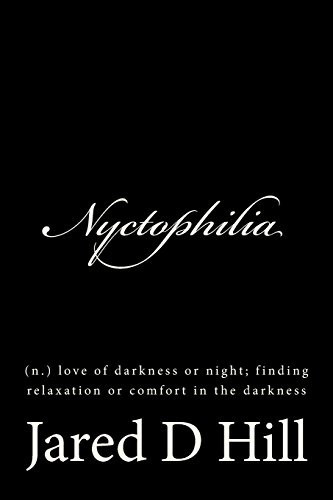 Nyctophilia (N. ) Love of Darkness Or Night; Finding Relaxation Or Comfort in the Darkness