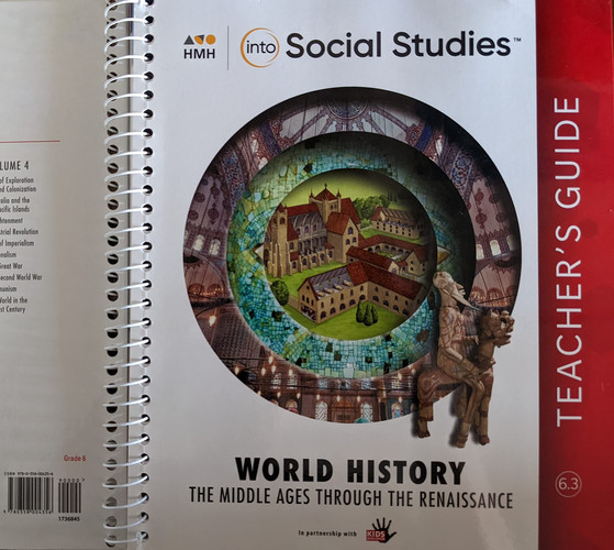 Into Social Studies World History. Teacher's guides. Grade 6. volumes 1-4