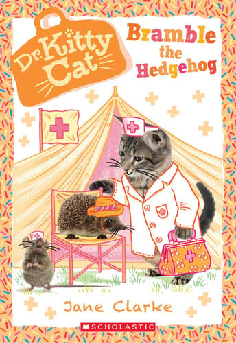 Cover of Bramble the Hedgehog (Dr. KittyCat #10)
