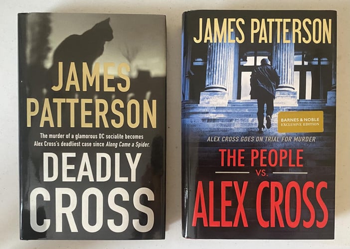 2 James Patterson Books! 1) Deadly Cross 2) The People VS. Alex Cross