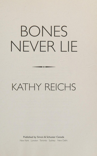 Bones Never Lie