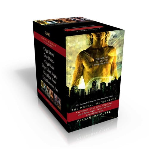 The Mortal Instruments, the Complete Collection (Boxed Set) City of Bones; City of Ashes; City of Glass; City of Fallen Angels; City of Lost Souls; City of Heavenly Fire