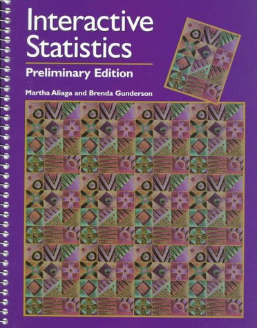 Interactive Statistics: Preliminary Edition