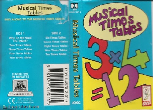 Cover of Musical Times Tables (The Junior Choice Range)