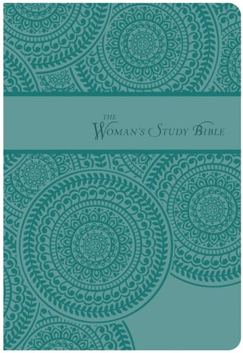 KJV, The Woman's Study Bible, Imitation Leather, Turquoise (Signature)