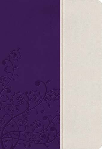 KJV, The Woman's Study Bible, Leathersoft, Purple/Cream: Holy Bible, King James Version (Signature)
