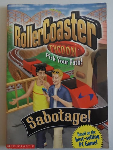 Cover of Sabotage! (RollerCoaster Tycoon, 2)