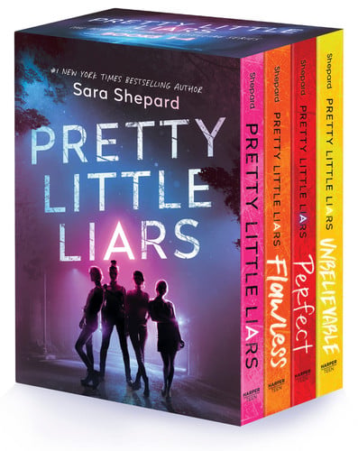 Pretty Little Liars 4-Book Paperback Box Set Pretty Little Liars, Flawless Perfect, Unbelievable