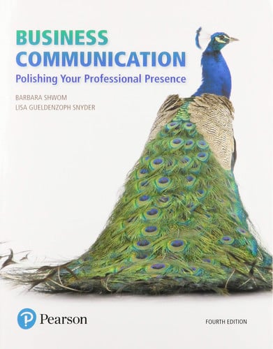 Business Communication Polishing Your Professional Presence Plus 2019 Mylab Business Communication with Pearson Etext -- Access Card Package