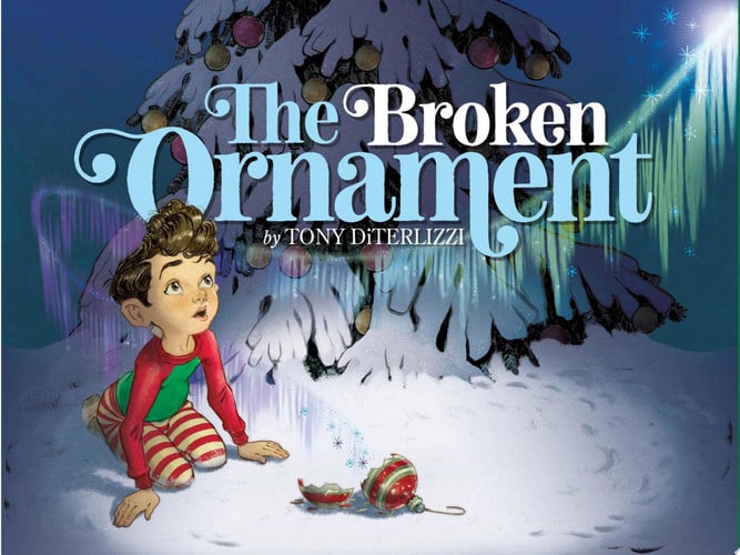 Cover of The broken ornament