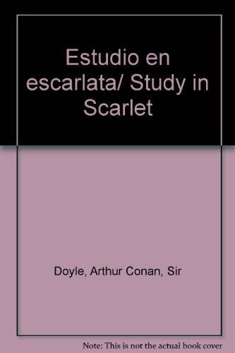 Estudio en escarlata