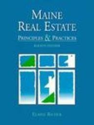 Maine Real Estate: Principles & Practices