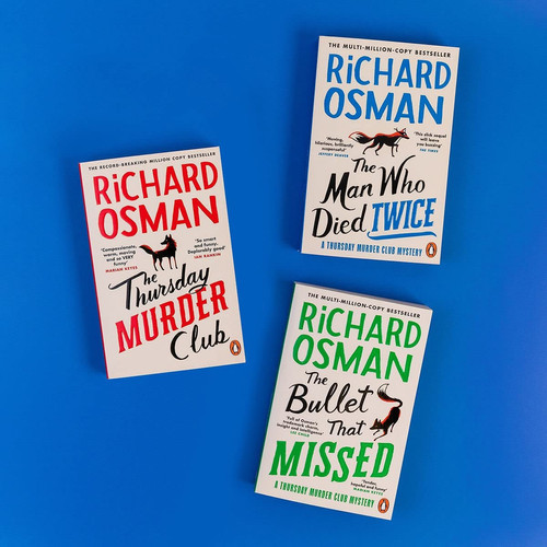 A Thursday Murder Club Mystery 4 Books Set - The Thursday Murder Club; The Man Who Died Twice; The Bullet That Missed; The Last Devil to Die (Paperback)