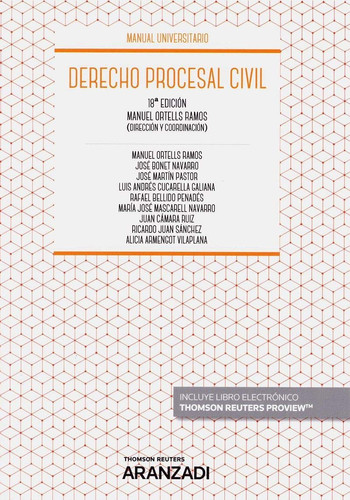 Derecho Procesal Civil (Papel + e-book)