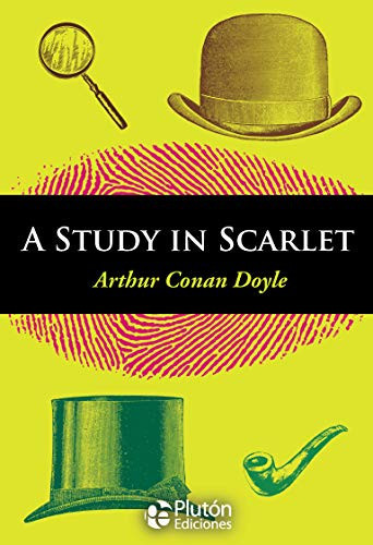A STUDY IN SCARLET (ENGLISH CLASSIC BOOKS)