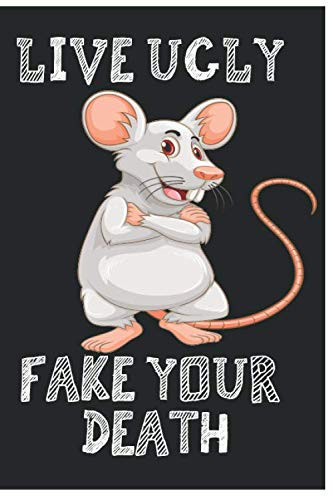 Live Ugly Fake Your Death: Funny Vintage Opossum Outfit