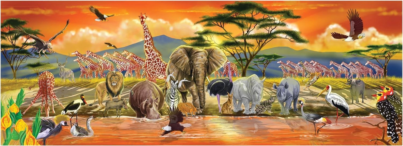 Safari Floor Puzzle Floor, 100 PC.