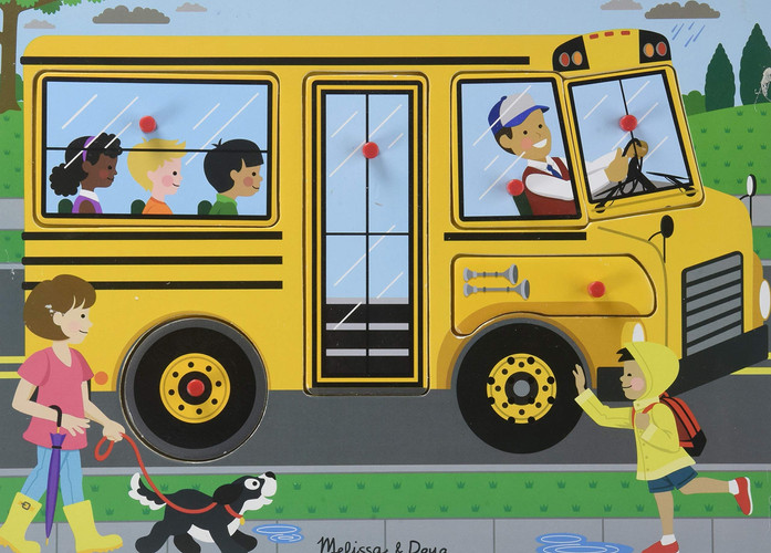 The Wheels on the Bus Sound Puzzle