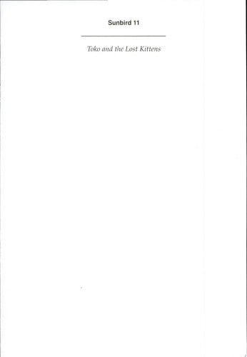 Cover of Toko and the Lost Kittens