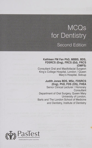 MCQs for Dentistry