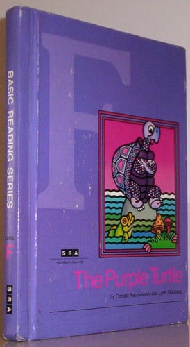 Cover of The purple turtle (SRA basic reading series:  level F)