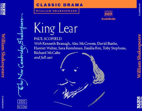 King Lear Set of 3 Audio CDs (New Cambridge Shakespeare Audio)