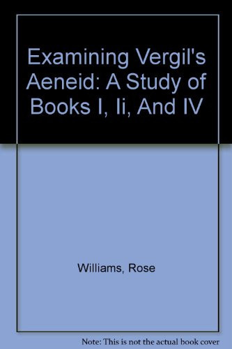 Cover of Examining Vergil's Aeneid