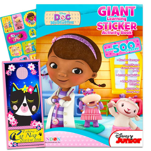 Cover of Disney Junior Doc Mcstuffins Learning Book for Kids - Bundle with Doc Mcstuffins Giant Activity Book with Stickers, Learning Activities, and More (Disney Learning Workbooks)