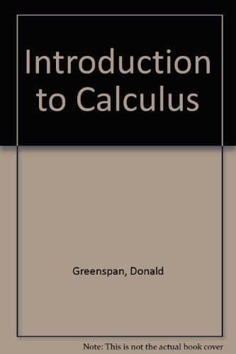 Introduction to Calculus.