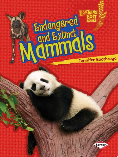 Cover of Endangered and Extinct Mammals