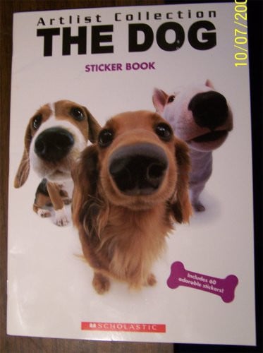 Cover of Dog Sticker Book