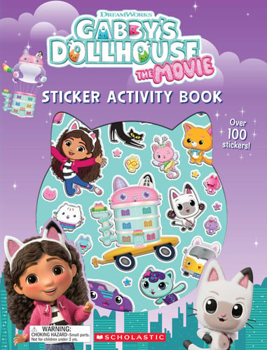 Gabby's Dollhouse: the Movie (Gabby's Dollhouse: Sticker Activity Book with Shiny Stickers)