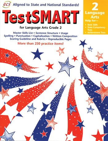 Cover of TestSMART Language Arts Grade 2