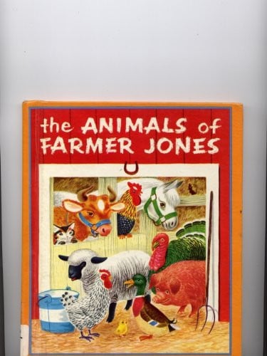 Cover of Animals of Farmer Jones (A Billion Golden Memories of Little Golden Readers)