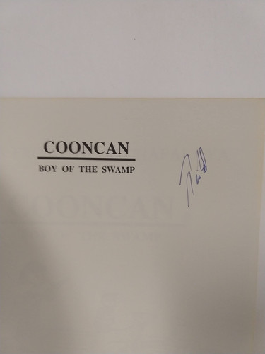 Cover of Cooncan, boy of the swamp