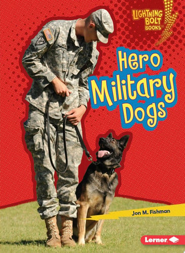 Cover of Hero Military Dogs