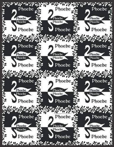 PHOEBE: Beautiful Phoebe Present - Perfect Personalized Phoebe Gift (Phoebe Notebook / Phoebe Journal)