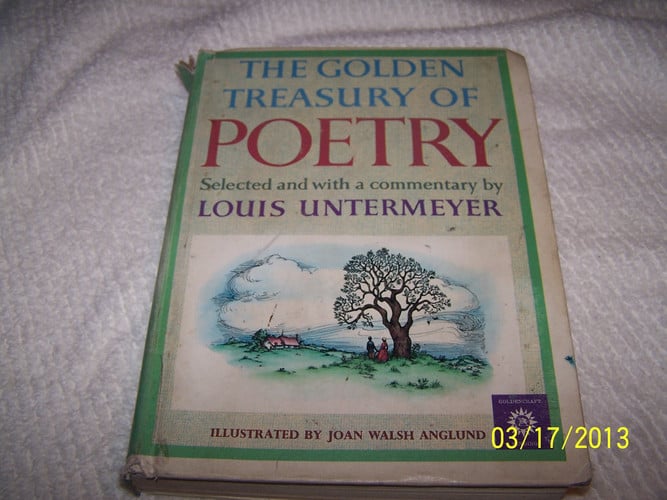 Cover of The Golden Treasury of Poetry (Golden Storybooks)
