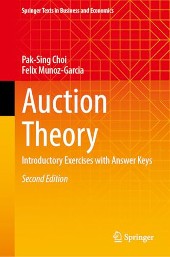 Auction Theory Introductory Exercises with Answer Keys