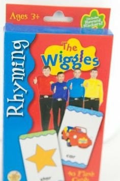 Cover of Wiggles Learning Cards Rhyming With Stickers