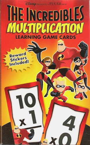 Cover of Disney Incredibles Game Cards With Stickers