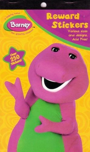 Cover of Barney Reward Stickers