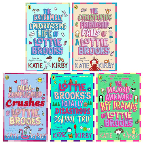Lottie Brooks Series 5 Books Collection (Extremely Embarrassing Life of Lottie Brooks, Catastrophic Friendship Fails of Lottie Brooks, Majorly Awkward BFF Dramas of Lottie Brooks & 2 More...)